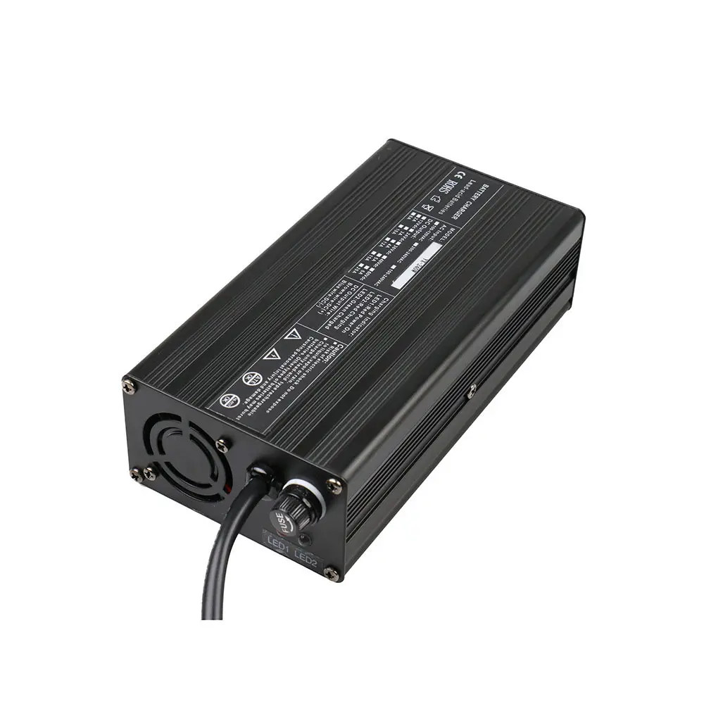 Lithium-Ladegerät für 12V Li-Ionen-Lipo-Li-Ionen-Akku adapter 12,6 V 3A 2A 1A DC Electric Ce 5-55V/1-8A