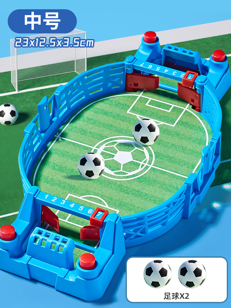 Mesa de futbolín de tamaño mediano - incluye 2 bolas.