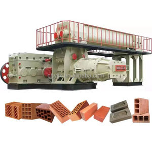 大型多功能真空粘土砖挤出机空心砖粘土砖制砖机 - Product Image 3