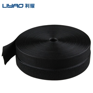 Cinta de gancho y bucle a precio de fábrica, resistencia adhesiva, nailon 30% y poliéster 70%, cinta de velcro con cierre de gancho y bucle para coser - Product Image 6