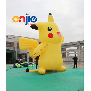 <strong>2025</strong> Giant Inflatable Pikachu Model, Cartoon Character, Inflatable Pikachu Advertisement