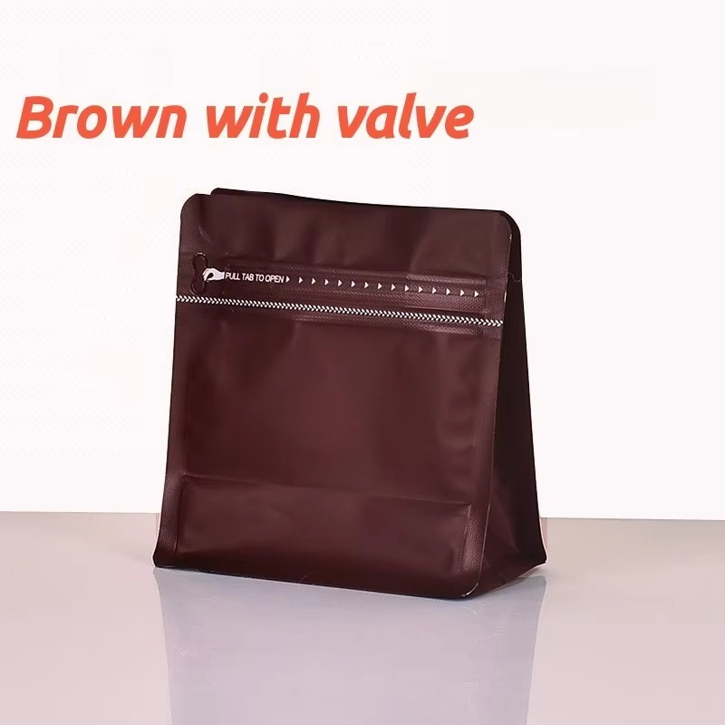 Marron avec valve