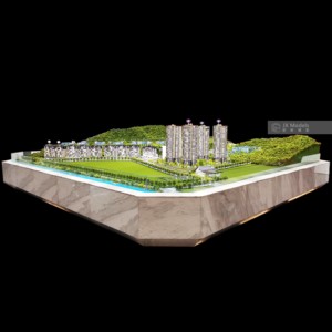高品质现代建筑模型套件好价格专业设计师爱好者公寓设计3D模型设计项目 - Product Image 1