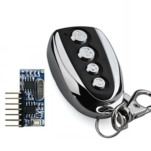433MHz ad alta frequenza modulo di controllo remoto Wireless 4-chiave 433 codice di apprendimento 1527 materiale plastico per applicazioni auto - Product Image 4