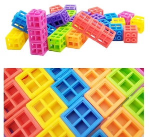 Educational Toys Plastic <strong>Building</strong> Stacking <strong>Blocks</strong> 2 cm Cube <strong>Building</strong> <strong>Blocks</strong> - Product Image 3