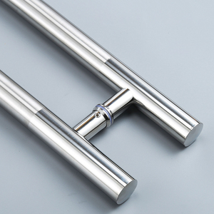 Manufacturer Customized 304 316 Stainless Steel Glass <strong>Door</strong> <strong>Handle</strong> Back To Back Shower Room Metal Round Tube Pull <strong>Door</strong> <strong>Handle</strong> - Product Image 5