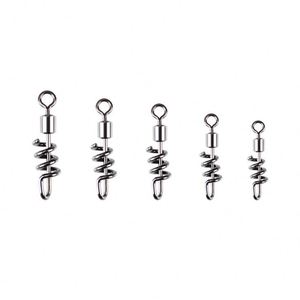 無料サンプル高強度2 #/4 #/6 #/8 #/10 # ステンレス鋼ローリングスイベル、ねじ込みスナップ付き - Product Image 2