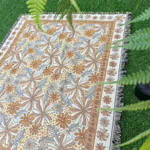 Chất lượng cao Úc ném Thảm tấm thảm tùy chỉnh dệt chăn Boho ném chăn - Product Image 5