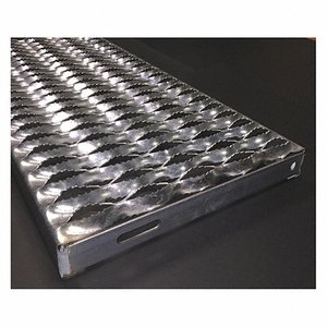 钻石图案防滑安全走道锯齿状表面不锈钢铝合金走道，用于公寓石油钻机其他