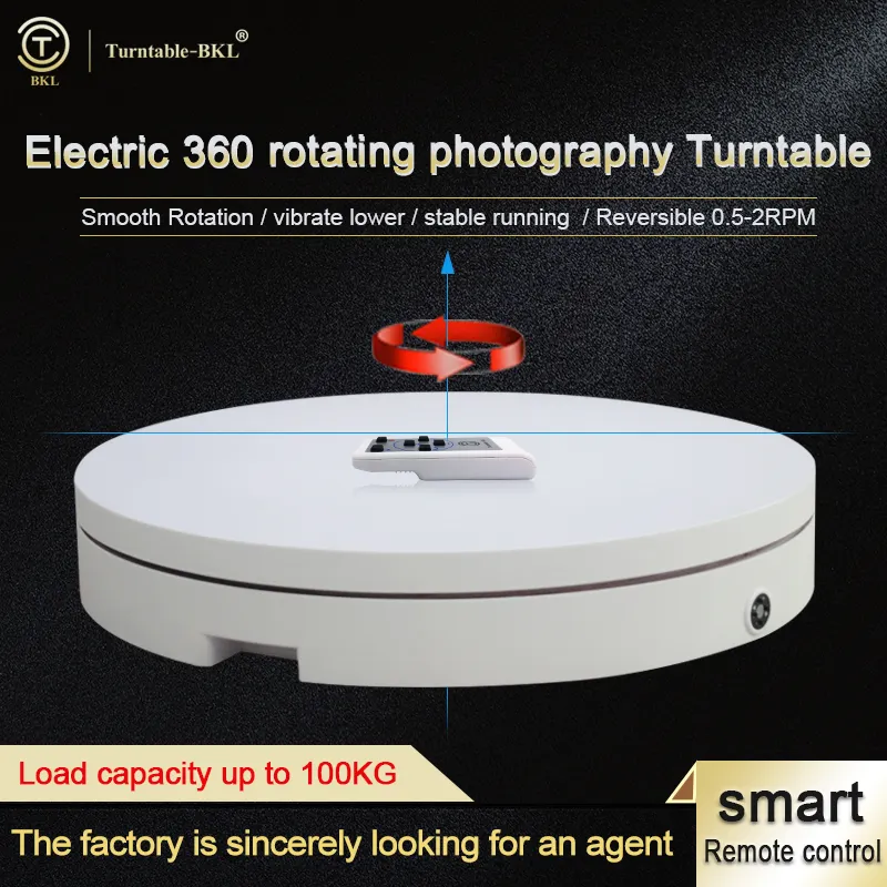 Draaitafel-Bkl 60Cm Zware Draaitafel 100Kg Foto Capture 360 Roterende Display Stand Gemotoriseerde Roterende Mannequin Base