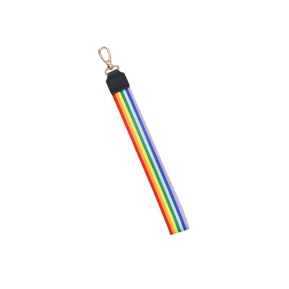Lanière de poignet arc-en-ciel