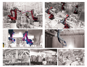 Un <span class=keywords><strong>Robot</strong></span> di saldatura industriale A 6 assi con un carico di 12KG per la saldatura Multi-scenario