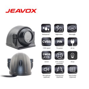 12V Construction Vehicle Side View Camera Built-in SONY CCD Image <strong>Sensor</strong> Wide Angle Side Rear View Monitoring - Product Image 2
