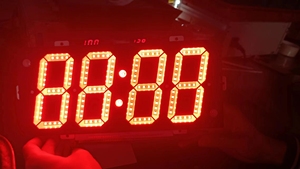 ultra Red 100mm 4 <strong>Digit</strong> 4 Inch 7 Segment <strong>Display</strong> 4 <strong>Digits</strong> Led Clock <strong>Display</strong> <strong>Module</strong> - Product Image 4