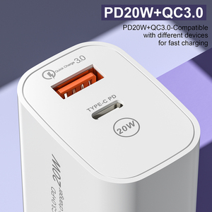 Hızlı şarj 3.0 QC PD 20W şarj PD3.0 QC3.0 USB tip C hızlı iPhone şarj cihazı 13 12 Pro Max Samsung telefonu için PD şarj - Product Image 3