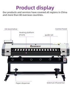 Thăng hoa <span class=keywords><strong>plotter</strong></span> graphking thương hiệu rộng định dạng 1.6m nhuộm thăng hoa chuyển giấy máy in với EPS xp600/i3200 đầu in - Product Image 5