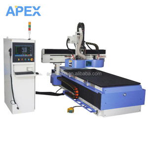 3 4 5 AXIS herramienta automática lineal cambio madera contrachapada corte 3D Cnc carpintería CNC enrutador máquina - Product Image 2