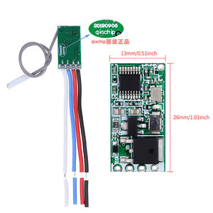 DC 3V Micro telecomando interruttore 12V 24V ricevitore LED di controllo accessi a canale singolo interruttore telecomando senza fili - Product Image 4