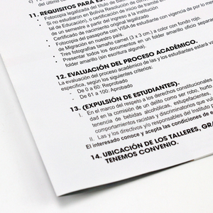 Tờ Rơi Giấy Nghệ Thuật 157Gsm Giá Rẻ Tờ Rơi Tờ Rơi Theo Yêu Cầu Cuốn Sách Catalogue Tờ Rơi Câu Lạc Bộ In Giấy Gấp 12X16 Inch - Product Image 6