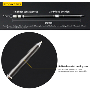 T12 Electric Welding Tool Soldering Solder Iron Tips for <strong>Hakko</strong> FX951 Stm32 Stc Oled T12 Soldering Station - Product Image 5