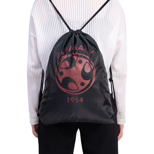 Promotional 210d Polyester <strong>Nylon</strong> Draw <strong>String</strong> Sports Football Drawstring Bags Backpack <strong>with</strong> Custom Logo - Product Image 1