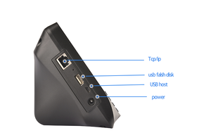 F3 huella dactilar biométrica y reconocimiento facial tiempo de asistencia grabación con TCP/IP - Product Image 3