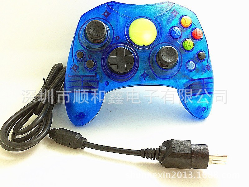 Bleu transparent