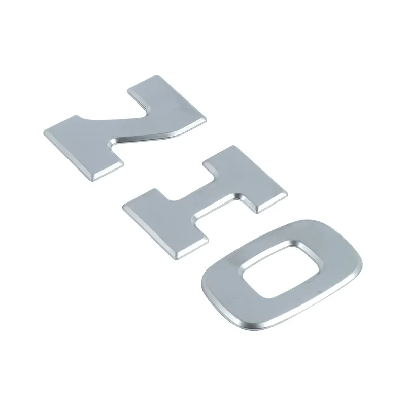 Venta directa de fábrica nuevo plástico cromado 3D letras pegatinas coche insignia emblema coche Logo