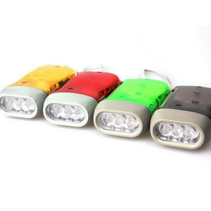 3 <strong>Led</strong> Hand Pressing Dynamo Flashlight Crank Power <strong>Wind</strong> <strong>up</strong> Torch Light Camp Lamp Hand-Cranked Flashlight Torch Light <strong>Led</strong> - Product Image 1