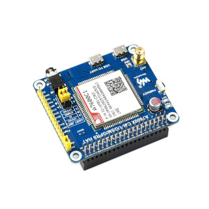 Waveshare A7600C1 LTE Cat-1 HAT para Raspberry Pi, módulo 4G de baja velocidad, soporte 2G GSM/GPRS, posicionamiento LBS - Product Image 1