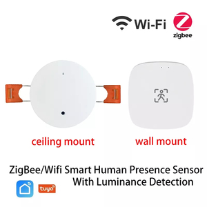 <strong>ZigBee</strong> Wifi MmWave Human Presence Motion <strong>Sensor</strong> With Luminance/Distance <strong>Detection</strong> 5/110/220V Tuya Smart Life Home Automation - Product Image 2