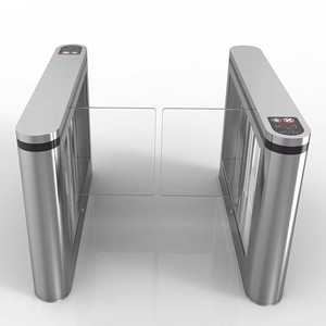 Factory Supply Brushless Motor High Quality Speed Turnstile Gate RFID QR Code <strong>Access</strong> <strong>Control</strong> Fast Swing Barrier Gate - Product Image 2