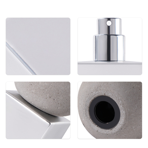 <span class=keywords><strong>2025</strong></span> Thiết Kế Mới Tùy Chỉnh Hương Thơm Rỗng Thủy Tinh Nước Hoa Refill Chai Với Núi Lửa Đá Nắp Bơm Phun Quảng Đông - Product Image 3