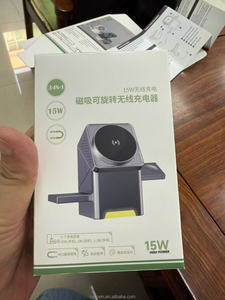 メーカーQi2 3 in 1磁気自動回転ワイヤレス充電器プレス付きポップアップデザインApple for Watch for Earphone - Product Image 6