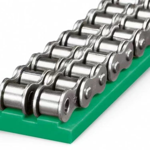 Hochpräzise UHMWPE-Maschinen teile CNC-Kunststoff-Polyethylen-Ketten führung Verschiedene einschl ießlich <span class=keywords><strong>PVC</strong></span> HDPE PP PE ABS PTFE-Guss