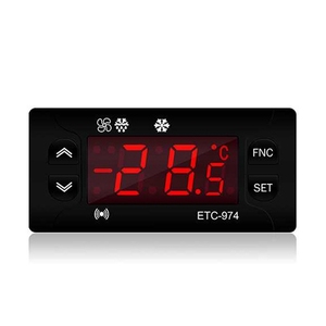 ETC-974 Mini <strong>Temperature</strong> <strong>Controller</strong> Refrigerator Thermostat Regulator Thermoregulator Thermocouple <strong>NTC</strong> Dual <strong>Sensor</strong> NEW - Product Image 1