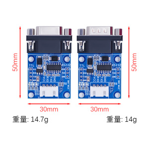 RNSbot RS232 zu TTL Modul TTL zu RS232 Serial Port Level 3,3 V 5V 12V 24V Netzteil XH2.54 - Product Image 3