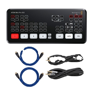 Лучшее качество ATEM Mini Pro ISO Live Stream Switcher многовидовой записи - Product Image 1