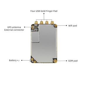 超迷你GPS跟踪器PCBA模块ZX310 GPRS Wifi跟踪芯片用于人汽车车辆免费平台网络应用19.8x12.5mm - Product Image 5