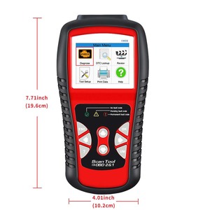 Autoscanner KW830 ODB II universelles Diagnosegerät Überprüfung EOBD Fehler OBD2 Code-Leser Diesel-Batterie-Test OBD Auto Motorfehler - Product Image 1