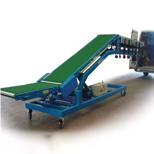 Automated Movable <strong>Container</strong> Truck Belt Flexible Roller Conveyor Elevator for <strong>Container</strong> Truck <strong>Loading</strong> <strong>and</strong> <strong>Unloading</strong> Equipment