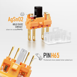 Lanboo 22mm on off 1 no1nc SPST interruttore a levetta impermeabile con presa spina filo 5V 12v interruttore a pulsante momentaneo interruttore a Led - Product Image 4