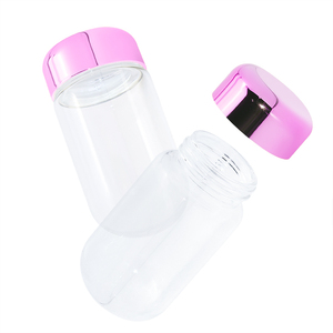 3.<strong>5g</strong> 60ml 100ml Clear Flower Packing Childproof Custom Air Tight Upside Down Glass <strong>Bottle</strong> with Child Safe Screw Lid - Product Image 6