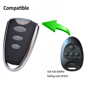 Di alta qualità 3 pulsante codice di rotolamento telecomando 433.92mhz/868mhz compatibile porta Garage telecomando - Product Image 4