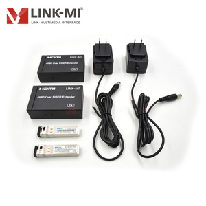 Kit extensor óptico VGA de transmisión de video HD de larga distancia Transmisor y receptor óptico para divisores y convertidores de video