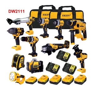 New Power Combo Kit 6-Piece Tool <strong>Set</strong> 18 Volt <strong>20</strong> Volt Power Tools Drills EKIIV Impact Tool Electric Power Cordless