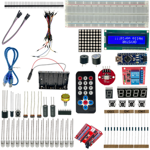 OKY1023 Dot Matrix Breadboard LED Starter Kit 1602 servomotore LCD Starter Kit - Product Image 2