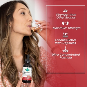 สารสกัดจากรากมาค่าสีแดงทำให้แคปซูล Maca มีความแข็งแรงสูงสุดฉลากส่วนตัว - Product Image 4