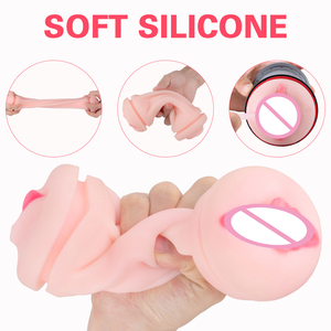 <strong>Men's</strong> Masturbator Artificial Vagina Pussy-Sucking Machine Sex <strong>Toy</strong> for Male Masturbation - Product Image 4