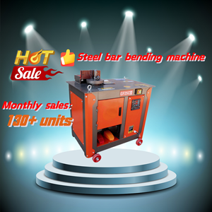 Automatic Steel Bar/Rebar Stirrups <strong>Bending</strong> <strong>Machine</strong> Rebar Bender GF25 Hot Sales Stirrup Bender 4-25mm Round Steel Bar Bender